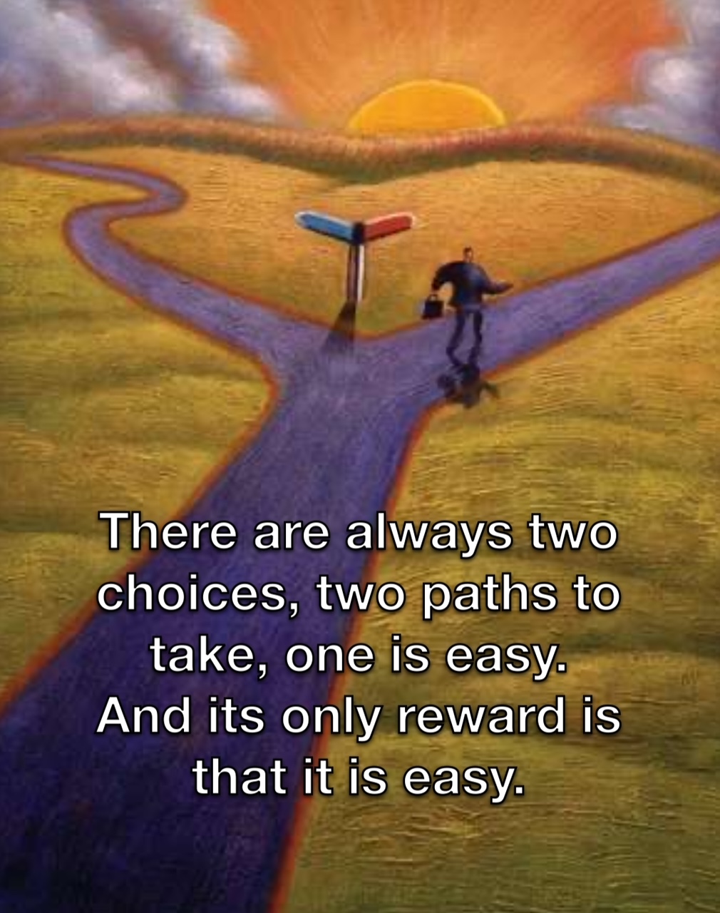 The Hard Route Pays